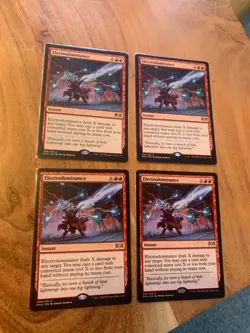 x4 MTG Electrodominance LP+ Ravnica Allegiance Magic the Gathering Playset - Image 2