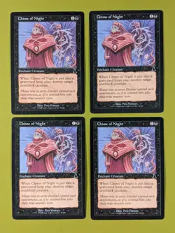 Chime of Night x4 Urza's Destiny 4x Playset Magic the Gathering MTG - Image 2