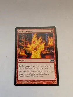 Burning Inquiry Core Set 2010 (M10) Regular MTG NM - Image 1