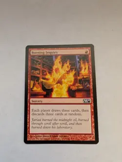Burning Inquiry Core Set 2010 (M10) Regular MTG NM - Image 2