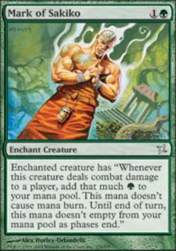 Mark of Sakiko - Betrayers of Kamigawa #135/165 MTG Magic The Gathering - Image 1
