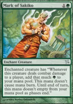 Mark of Sakiko - Betrayers of Kamigawa #135/165 MTG Magic The Gathering - Image 2