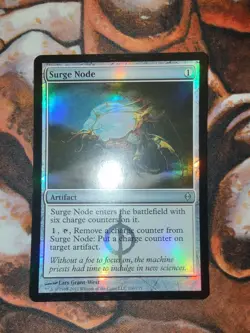 NM FOIL Surge Node New Phyrexia NPH MTG Magic the Gathering 1st Edition - Image 3