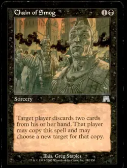 MTG Chain of Smog Onslaught Moderate Play Magic the Gathering - Image 7