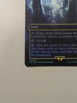 Paths of the Dead - Cavern of Souls (Foil) Commander LoTR, #0362, Mythic, NM+ - Image 4