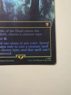 Paths of the Dead - Cavern of Souls (Foil) Commander LoTR, #0362, Mythic, NM+ - Image 5