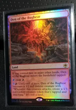 Den Of The Bugbear Foil Adventures In The Forgotten Realms NM LC1 - Image 1