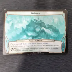 MTG Planechase  2009 Oversize Plane Cards - Lot Of 13 HP - 3X PROMO CARDS - Image 4