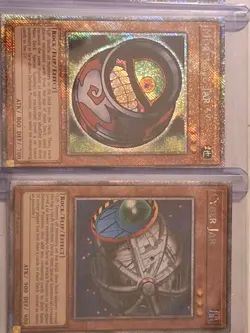 Yu-Gi-Oh! Morphing Jar 1, 2 And Cyber Jar Platinum Rare Cards Set - Image 3