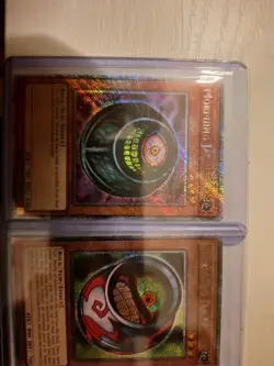 Yu-Gi-Oh! Morphing Jar 1, 2 And Cyber Jar Platinum Rare Cards Set - Image 8