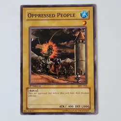 Oppressed People - MFC-002 - 1st ed - NM/VLP - Common - Yugioh - Image 1