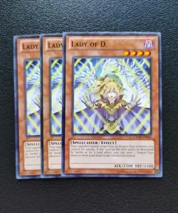 Yu-Gi-Oh -  Lady Of D.  3X  - Full Playset - Image 1