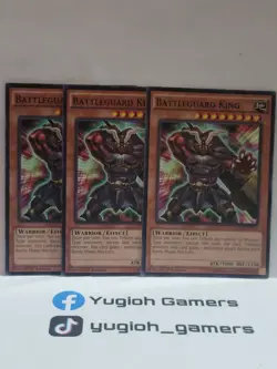 YUGIOH BATTLEGUARD KING X3 DUEA-EN017 COMMON LIGHT PLAYED - Image 1