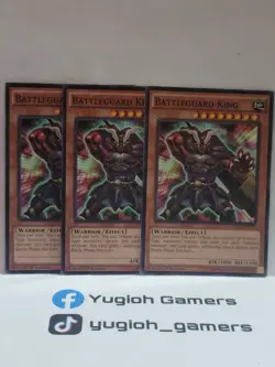 YUGIOH BATTLEGUARD KING X3 DUEA-EN017 COMMON LIGHT PLAYED - Image 2