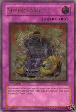 Supercharge - POTD-EN056 - Ultimate Rare - Unlimited Edition x1 Lightly Played - Image 1