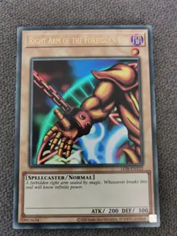 Yu-Gi-Oh Right Arm Of The Forbidden One LOB-EN122 Ultra Rare Unlimited - Image 5