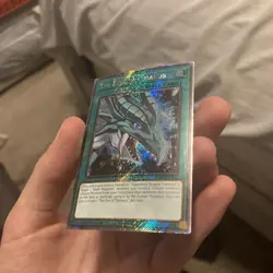YuGiOh THE EYE OF TIMAEUS RA04-EN192 Platinum Secret Rare - Image 1