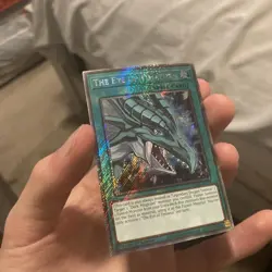 YuGiOh THE EYE OF TIMAEUS RA04-EN192 Platinum Secret Rare - Image 4
