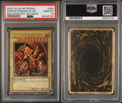Yu-Gi-Oh! The Winged Dragon of Ra Game Boy ADV Ultra Rare Promo GBI-003 PSA 10 - Image 3