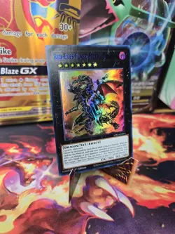 Red-Eyes Flare Metal Dragon (Blue) LDS1-EN015 Ultra 1st Ed. YuGiOh LP - Image 9