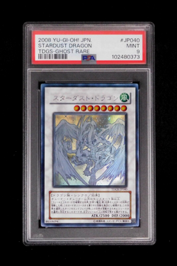 PSA 9 YuGiOh Stardust Dragon TDGS-JP040 Ghost Rare Japanese Duelist Genesis 2008 - Image 13