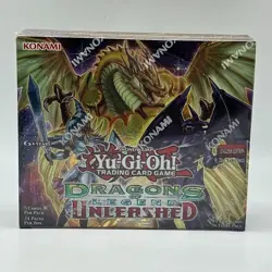 Yugioh Dragons Of Legend Unleashed 1st Edition Booster Box Factory Sealed Eng - Image 1