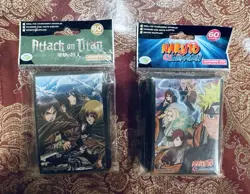[SEALED] 2 Sets Of 60 Anime Japanese Size Yugioh Sleeves - Image 1