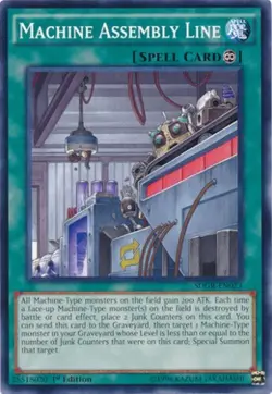 Machine Assembly Line - SDGR-EN023 - Common - 1st Edition NM YuGiOh!  Structure - Image 1