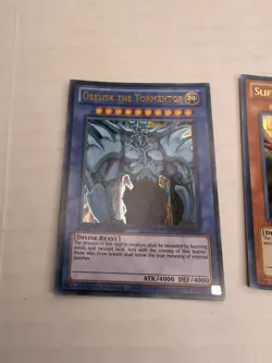 Yugioh Egyptian God Card Set Slifer Obelisk Ra Limited Ultra Rare YGLD - Image 12