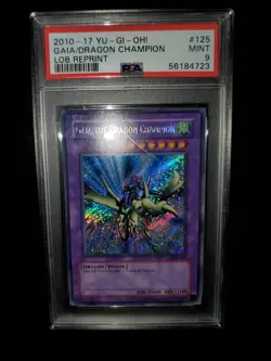 Yugioh 2010 Gaia The Dragon Champion LOB-125 PSA 9 - Image 15