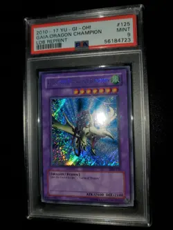 Yugioh 2010 Gaia The Dragon Champion LOB-125 PSA 9 - Image 4