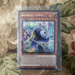 Yugioh Artmage Finmel Secret Rare DUAD - Image 1