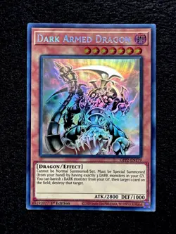 Dark Armed Dragon (Ghost Rare) GFP2-EN179 Ghosts from the Past: the 2nd Haunting 1st Edition - Image 2