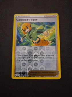 143/189 GARDENIA'S VIGOR REVERSE HOLO ASTRAL RADIANCE POKEMON CARD - Image 1