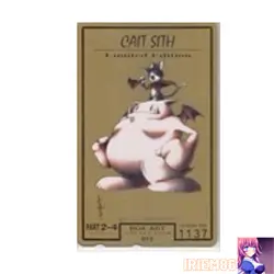 Cait Sith Final Fantasy Phone Card Vintage Unused Square Enix Japanese - Image 1