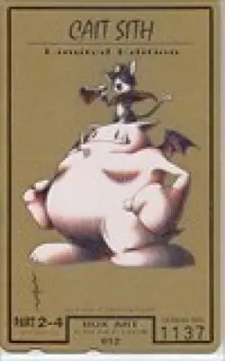 Cait Sith Final Fantasy Phone Card Vintage Unused Square Enix Japanese - Image 2