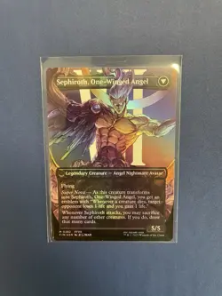 Sephiroth Fabled Soldier Borderless Foil FF Magic Gathering Card - Image 3