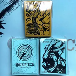 Luffy 70 Sleeves Japanese One Piece Card Game 1st 2nd Anniversary Set of 3 - Image 1