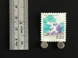 Ditto Pokemon Stamp Card Japanese Shogakukan Nintendo Game Anime TCG H - Image 2