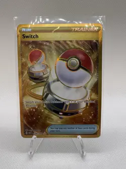 Switch 206/165 151 Scarlet And Violet Full Art Ultra Rare Pokemon Card Near Mint - Image 1
