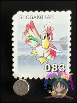 Farfetch'd Pokemon Stamp Card Japanese Shogakukan Nintendo Game Anime TCG H - Image 1