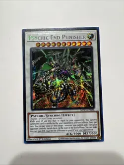 Psychic End Punisher - DIFO-EN043 - Secret Rare - 1st Edition NM YuGiOh!  Dimens - Image 1
