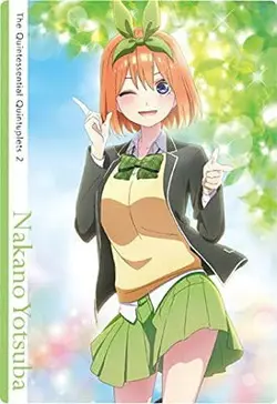 The Quintessential Quintuplets wafer card 04 Nakano Yotsuba - Image 1