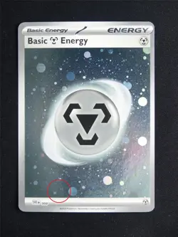 Basic Metal Energy 008 Holo 1 Swirl - Pokemon Card #26Y - Image 2