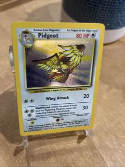 Pokemon Card - Error No Symbol Pidgeot Jungle 8/64 Holo Rare LP Excellent - Image 4