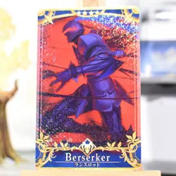 Lancelot Berserker Final Ascension Holographic Fate Grand Order Arcade FGO Card - Image 1
