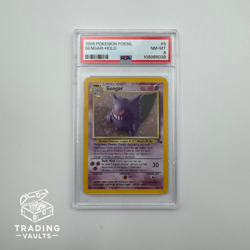 Pokemon Card PSA 8 NM-MT Gengar Fossil Unlimited 1999 Holo 5/62 - Image 1