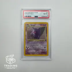 Pokemon Card PSA 8 NM-MT Gengar Fossil Unlimited 1999 Holo 5/62 - Image 3