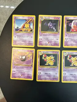 Vintage Pokémon Card Lot Of 10 Base Set To Neo - Image 2