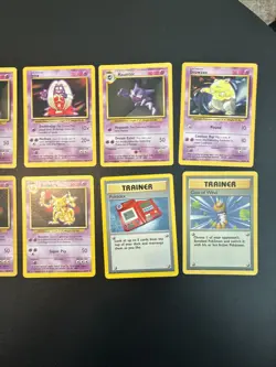 Vintage Pokémon Card Lot Of 10 Base Set To Neo - Image 9